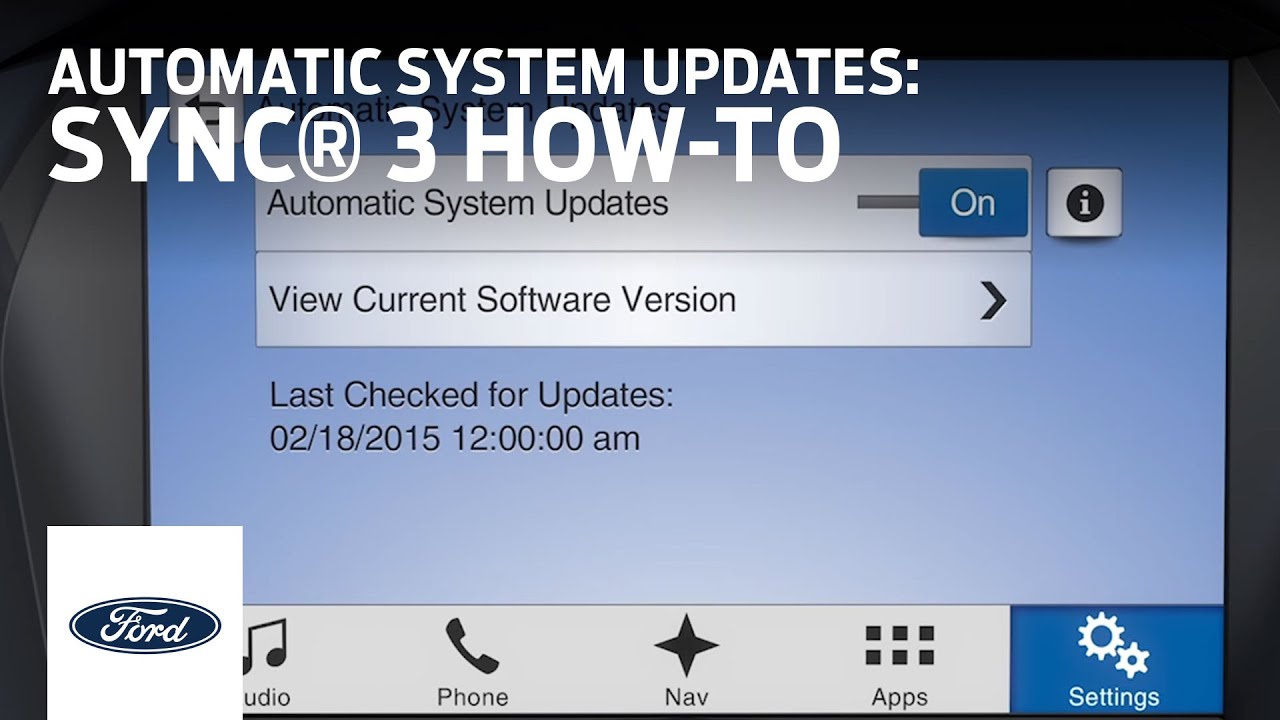 Ford Sync 2 F7 Download
